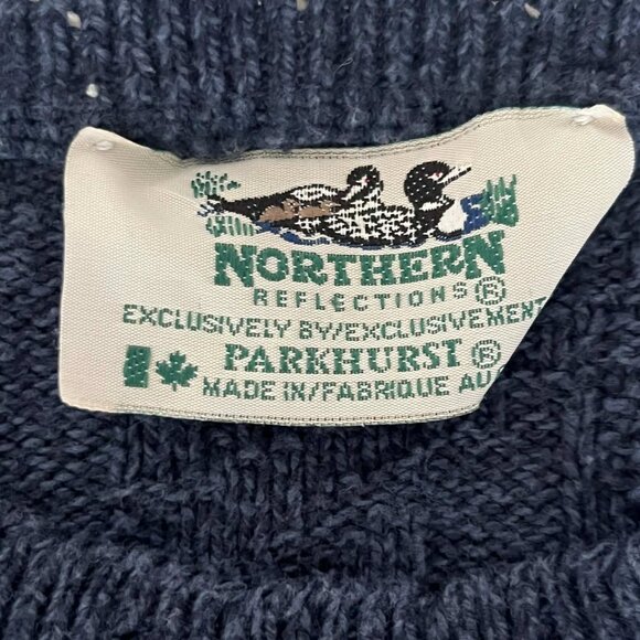 Vintage Northern reflections and Purkhurst Sweater Men's size Medium - Picture 5 of 5